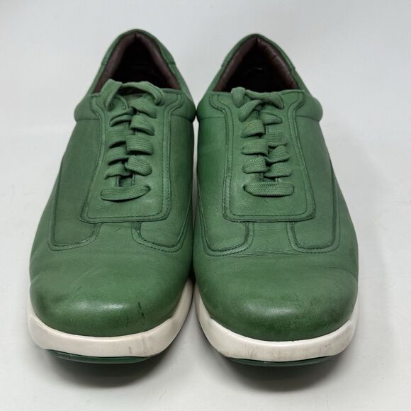 Cole Haan Air Conner Shoes Mens 11.5 M Green Leather Casual Comfort Sneakers - Picture 6 of 16